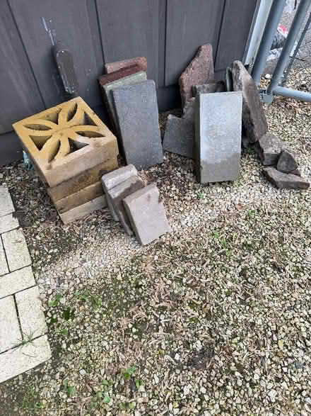 Photo of free Assortment Paver Blocks (Centerville) #1