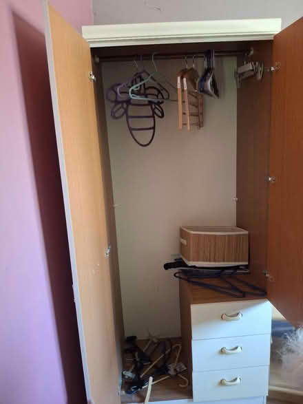 Photo of free Wardrobe with built-in drawers (Castle Ward Lancaster LA1) #3