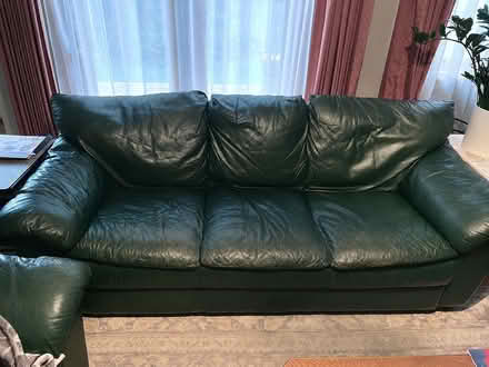 Photo of free Leather sofa (Southport) #1