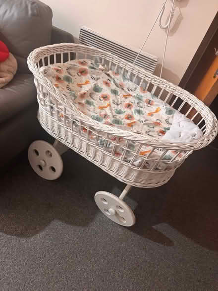 Photo of free Baby swing and Moses basket (Bolton BL1) #1
