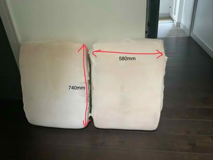 Photo of free Sofa/armchair cushions (Dunfermline KY11) #1