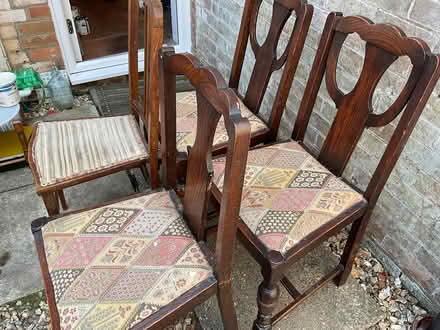Photo of free Chairs, x 4 (Wimborne BH21) #4