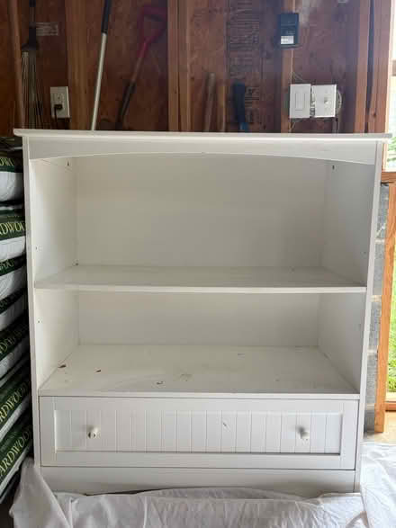 Photo of free Book shelf with drawer on bottom (Near Pen Park) #1