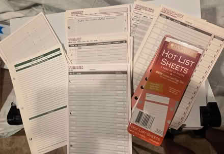Photo of free Day-Timer pages (Elmhurst near Berens Park) #1