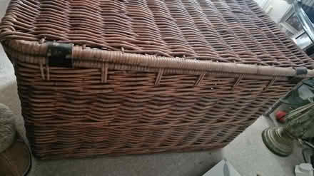 Photo of free Extra large wicker basket (Kirk Hallam DE7) #2