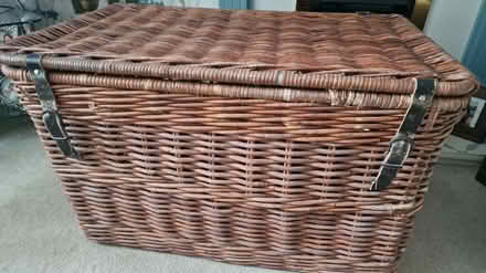 Photo of free Extra large wicker basket (Kirk Hallam DE7) #1