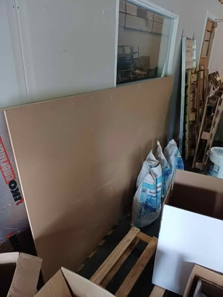 Photo of free MDF Sheet - 8ft x 4ft - 12mm (Rainham, Kent - ME8) #1