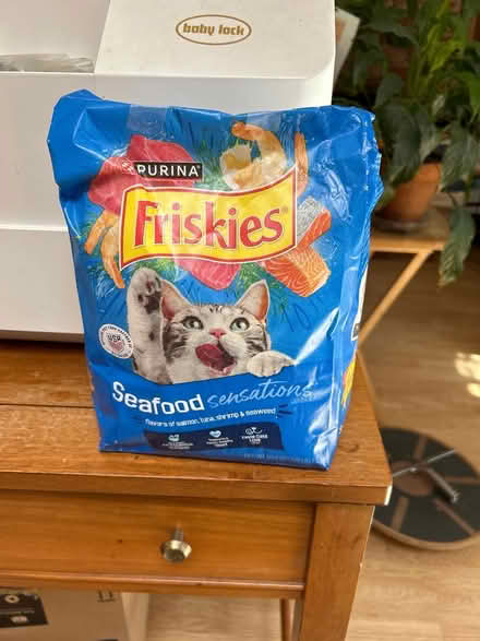 Photo of free Friskies Cat Food bag (Ponderosa Neighborhood) #1