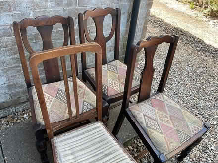 Photo of free Chairs, x 4 (Wimborne BH21) #1