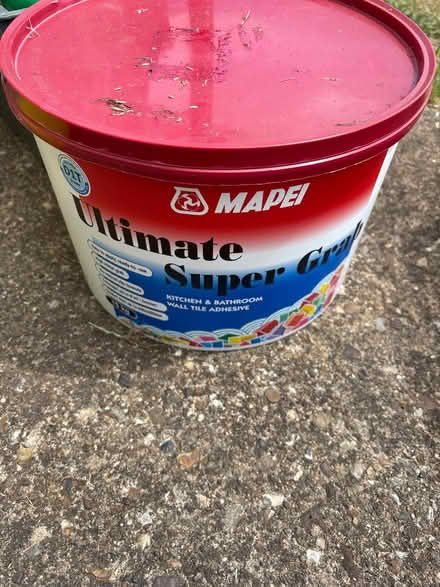 Photo of free Told adhesive and grout new (Chatham ME5) #1