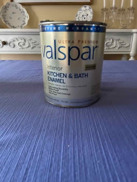 Photo of free Quart of white enamel paint (Catonsville near beltway) #1