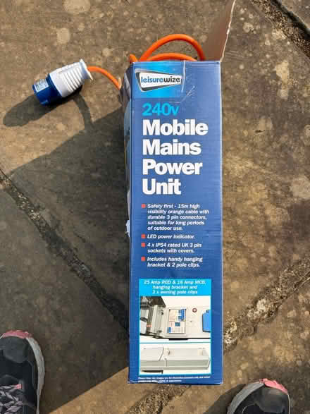 Photo of free Mobile mains power unit for camping (Westcott) #4