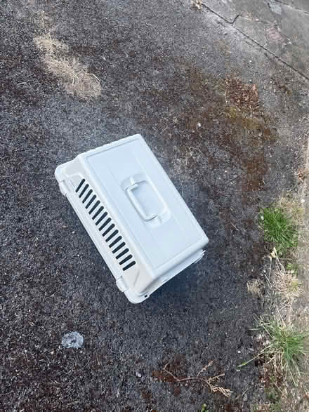 Photo of free pet carrier - small (Foxton CB22) #2