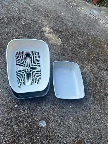 Photo of free Cat litter trays x2 (Foxton CB22) #1