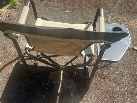 Photo of free Folding camping chair + side table (Foxton CB22) #4