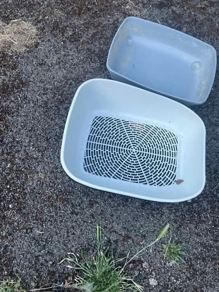Photo of free Cat litter trays x2 (Foxton CB22) #2