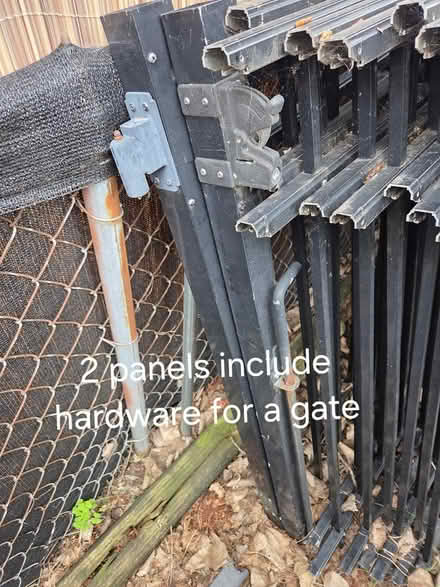 Photo of free Black Aluminum Fence panels (Elmhurst near Berens Park) #4