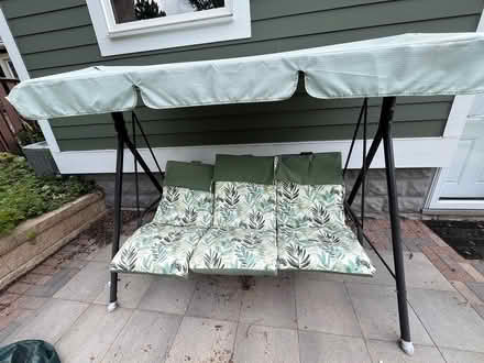 Photo of free Swing set with cushions (White Bear lake) #1