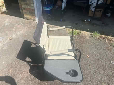 Photo of free Folding camping chair + side table (Foxton CB22) #3