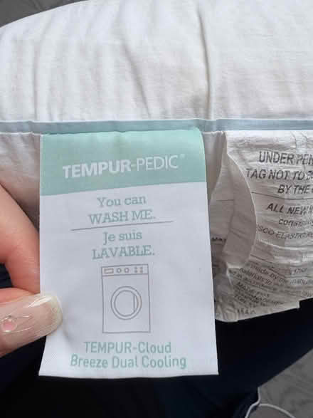 Photo of free Tempurpedic pillow (lower east side) #2