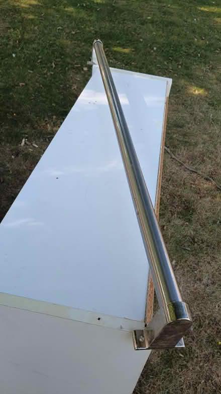 Photo of free 110cm rail with brackets (Preston Road BN1 6) #1