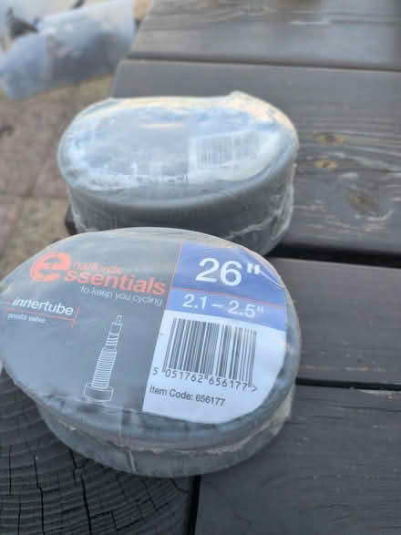 Photo of free 2x new inner tubes (Home PO15) #1