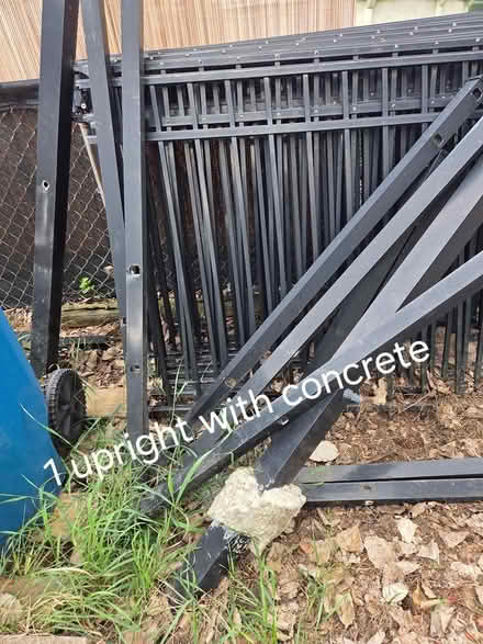 Photo of free Black Aluminum Fence panels (Elmhurst near Berens Park) #2