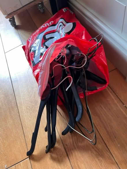 Photo of free Bag of coat hangers (Billericay CM12) #1