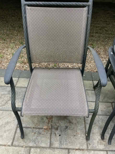 Photo of free Patio table and chairs (Bedford MA near town center) #3