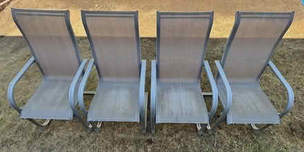 Photo of free Patio Chairs & Umbrella Stand (Lafayette) #1