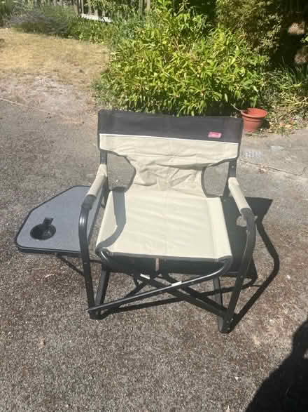 Photo of free Folding camping chair + side table (Foxton CB22) #1