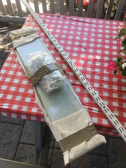 Photo of free Reclaimed 3 tier glass shelf (Near Reading train station) #1