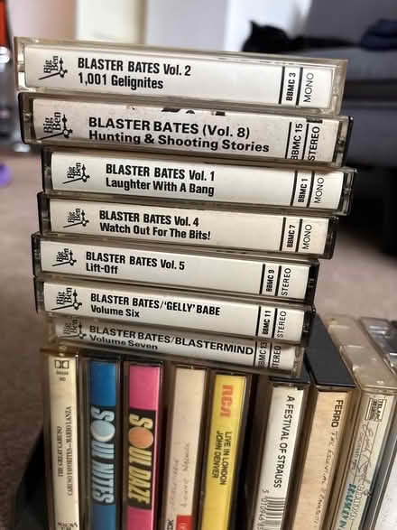 Photo of free Bag of cassette tapes (Upton CH49) #2