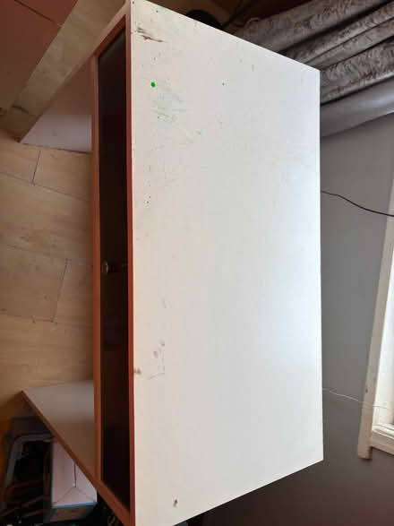 Photo of free black desk( gone) & white desk (Knotty ash Liverpool) #2