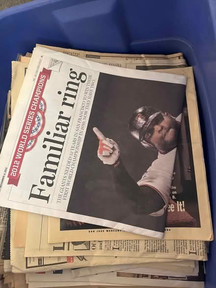 Photo of free Old (Cintage!) Newspapers (DT North palo alto) #4