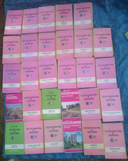 Photo of free 29x OS Maps of Scotland 1:50,000 (Thorpe Bay, SS1) #1