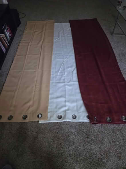 Photo of free Curtains with 1 double curtain rod (N.E Philly) #1