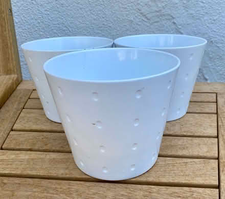 Photo of free 3 IKEA plant pots (Cropston LE7) #1