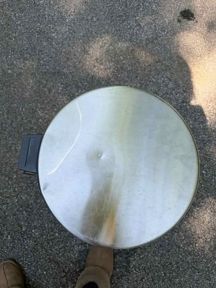 Photo of free Steel Step-On Kitchen Trash Bin (Pound Ridge) #3