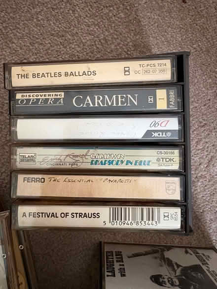 Photo of free Bag of cassette tapes (Upton CH49) #1