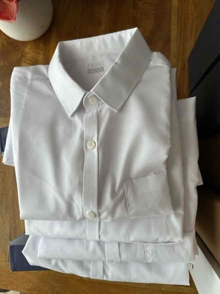 Photo of free 5 Next white school shirts for age 17. pr8 2hx (Southport PR8) #1