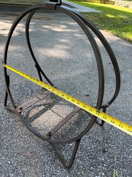 Photo of free Iron log holder (Pound Ridge) #1