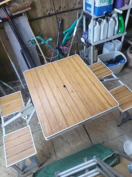 Photo of free Camping folding table and seats (Upper Clapton E5) #1