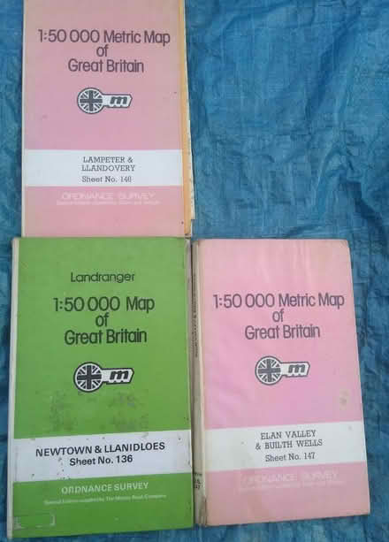 Photo of free 3x OS Maps of Wales 1:50,000 scale (Thorpe Bay, SS1) #1