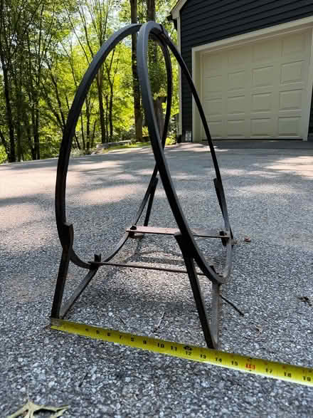 Photo of free Iron log holder (Pound Ridge) #3