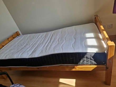 Photo of free single bed frame and mattress (Dundalk) #2