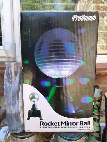 Photo of free Rotating, table top Mirror Ball (Great Missenden, HP16) #1