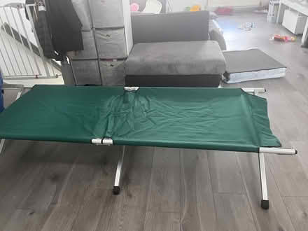Photo of free Foldable camping bed (High Road Leyton E10) #1