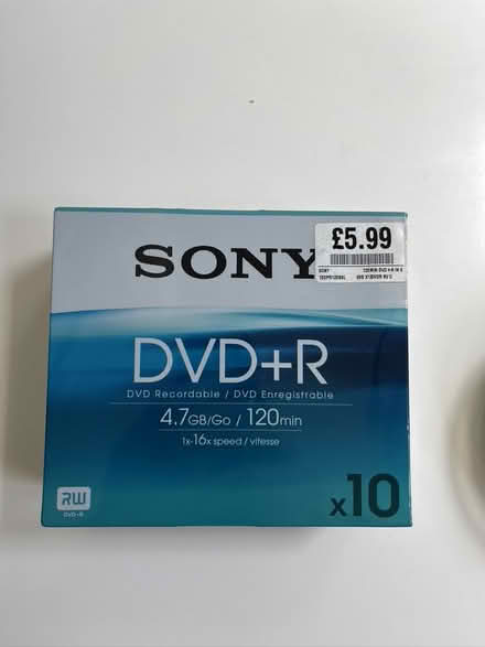 Photo of free Brand new DVD recordable discs (Aldwick) #1