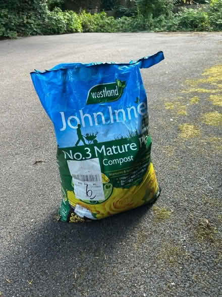 Photo of free Nearly full bag of compost (Bromley BR2) #1